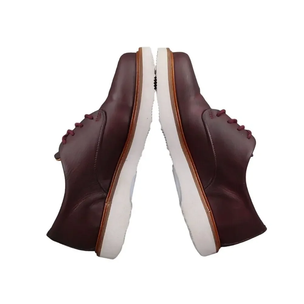 Samuel Hubbard Shoes Women 7 Sneaker Oxford Derby Leather Comfort Lifestyle Plum